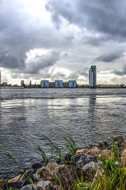 istock Sky, skyline, river and riverbank 1022105280