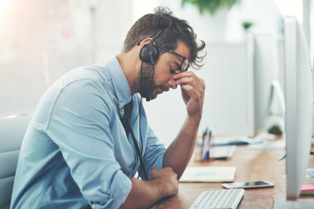 istock Trying to reach his sales target is stressing him out 1022106542