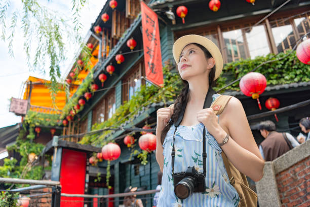 istock beautiful girl looking and walk around 1022110310