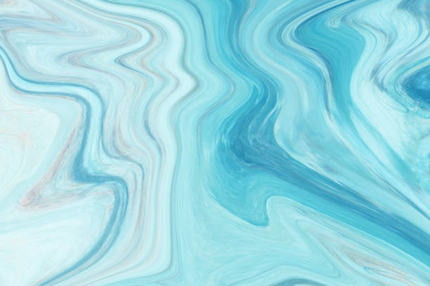 istock Marble ink colorful. Blue marble pattern texture abstract background. can be used for background or wallpaper 1022113064