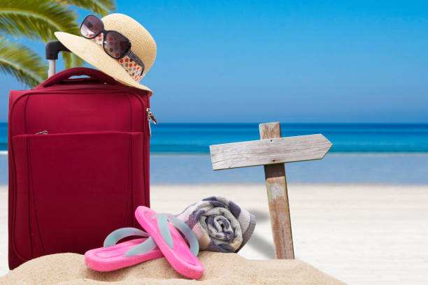 istock travel and summer holidays, beach accessories 1022122440