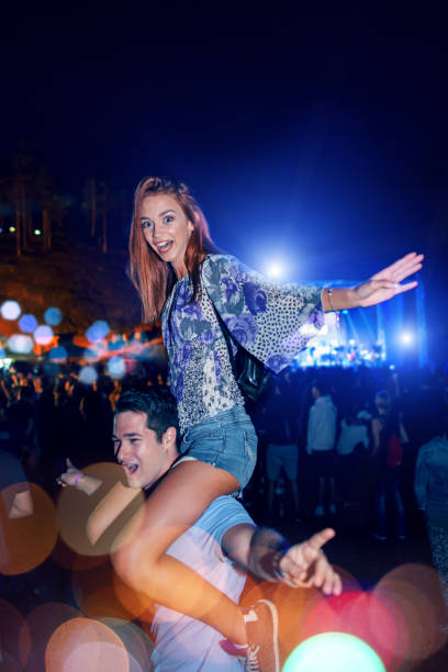 istock Couple dancing at a concert 1022127766