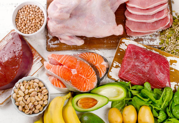 istock Foods with Vitamin B6(Pyridoxine) 1022130608