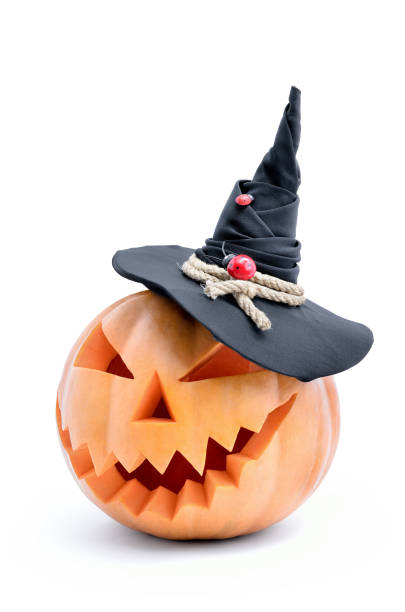 istock Jack's head of a lantern carved from pumpkin for Halloween 1022138018