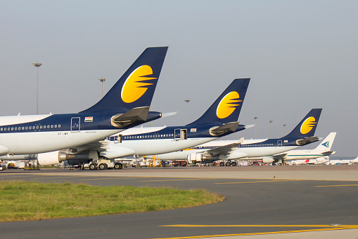 Jet Airways is one of India's largest operators and just completed 25 years of operation, founded in May 1993 by Naresh Goyal. Currently is going through financial crisis combined with crude high and the rupee getting weak against the dollar.