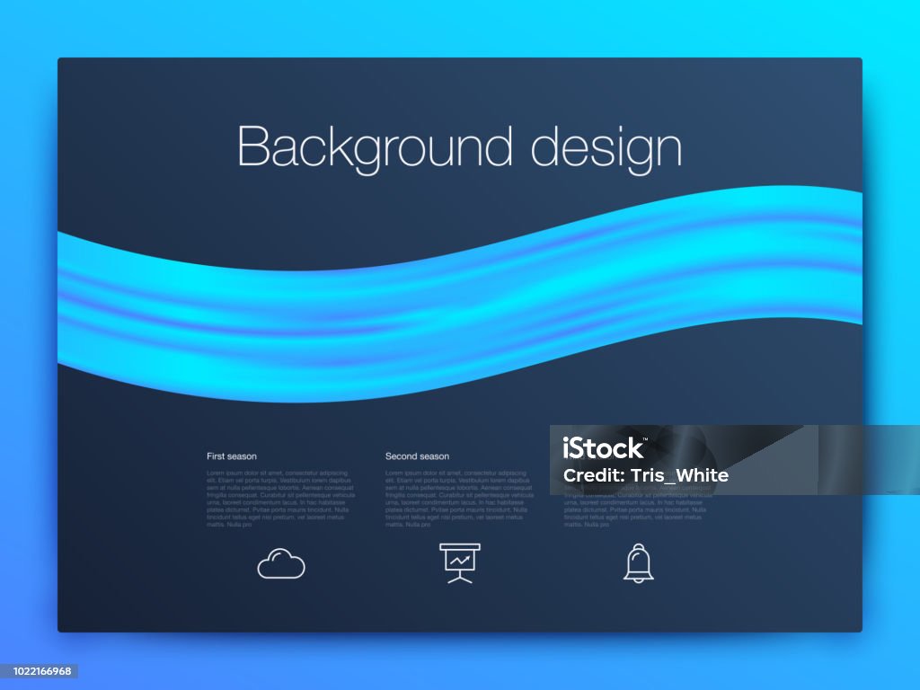 User Interface Background Wavef Futuristic User Interface Ui Technology Background Vector Stock ...