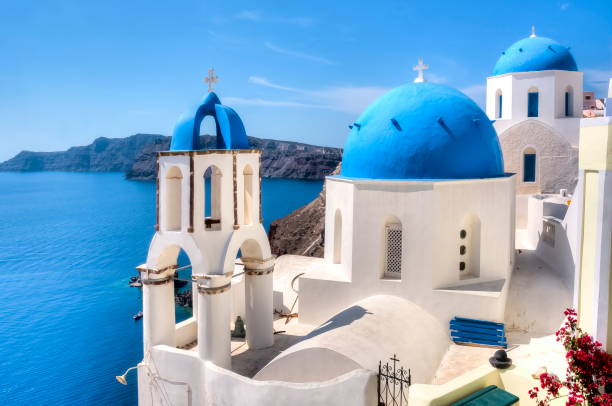 istock Church in Oia, Santorini, Greece 1022167400