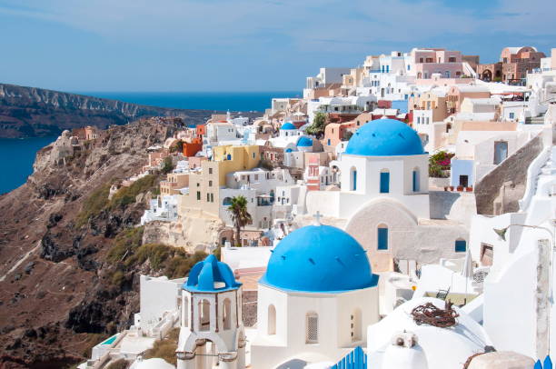 istock Oia village cityscape, Santorini (Thira), Greece 1022167470