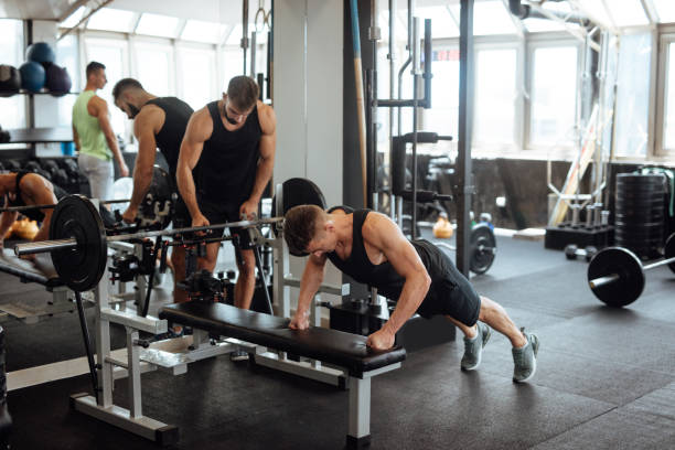 istock Personal trainer filming work out for social media 1022175250