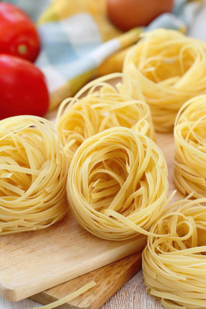 istock Spaghetti nest prepared for cooking 1022179594