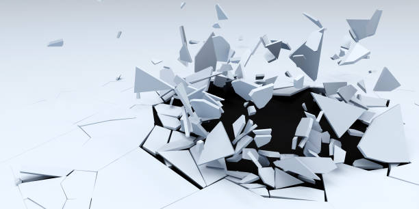 istock 3D Shatter Abstract Wallpaper Background 1022182642
