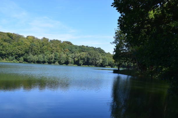 istock caldera lake 'Holzmaar' 1022187774
