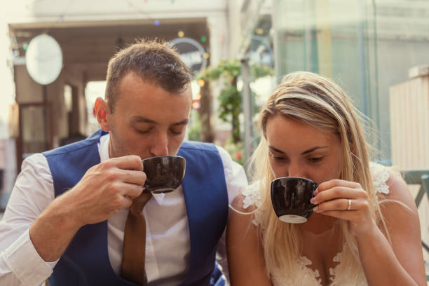 istock young happy romantic wedding couple outdoors in city 1022197782