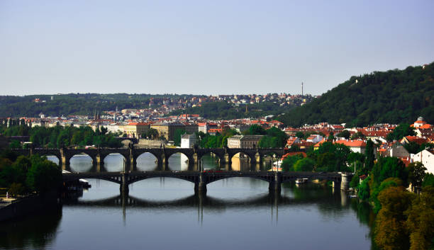 istock View of Prague's bridges 1022202404