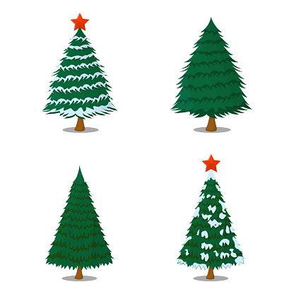Ilustración de Conjunto De Icono De Árbol Navidad Aislado Estilo De Dibujos Animados Ilustración Del Vector Para El Día De Navidad y más Vectores Libres de Derechos de Acebo - iStock Ilustración de Conjunto De Icono De Árbol Navidad Aislado Estilo De Dibujos Animados Ilustración Del Vector Para El Día De Navidad y más Vectores Libres de Derechos de Acebo - iStock