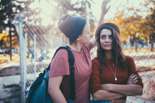 istock Lesbian couple in love 1022207078