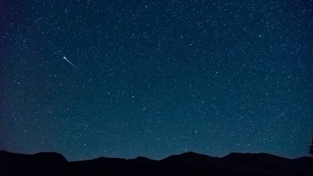 Shooting star near the Big Dipper, Engadine
