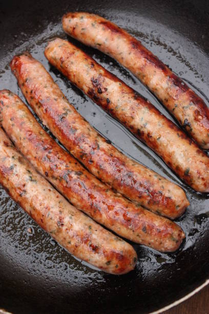 istock Chipolatas with herbes de Provence  Roasted sausages 1022234334