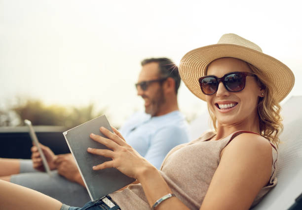 istock Catching up on a bit of light reading 1022234454