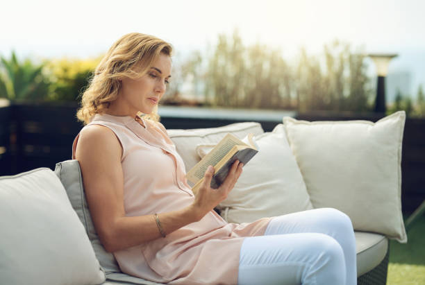 istock Reading is her idea of a good holiday 1022234532