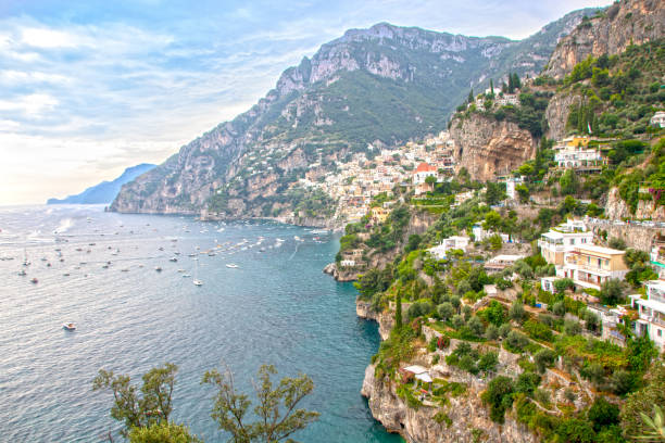 istock Amalfi coast and Positano 1022249536
