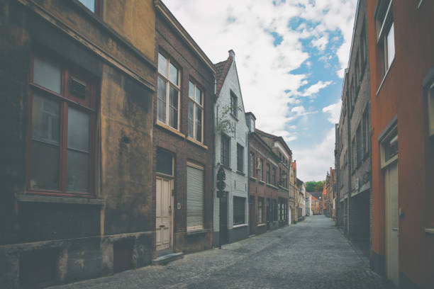 Street in Bruges, Belgium