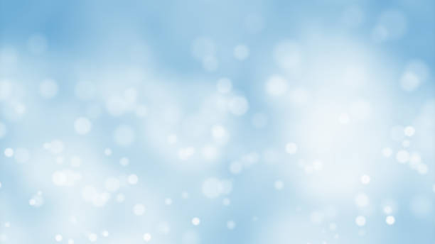 Abstract Bokeh Lights With Colorful Background