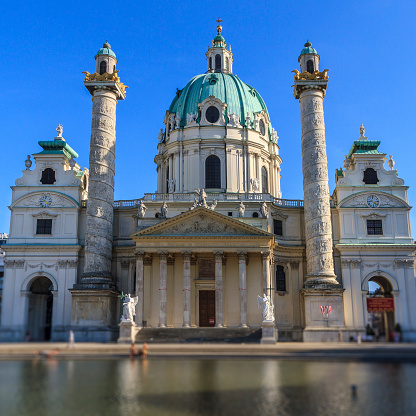 Vienna, Karlskirche - St. Charles' Church (Austria)
