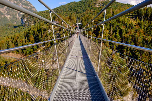 istock Highline179 suspension footbridge (Austria) 1022271726