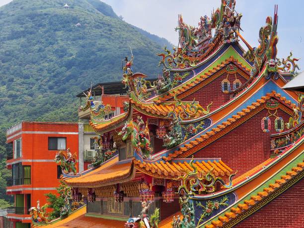 istock Taipei Jiufen Temple 1022278276
