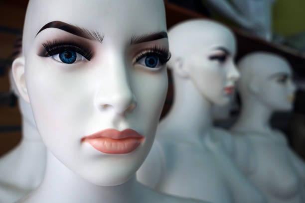 istock Plastic female mannequins 1022283512