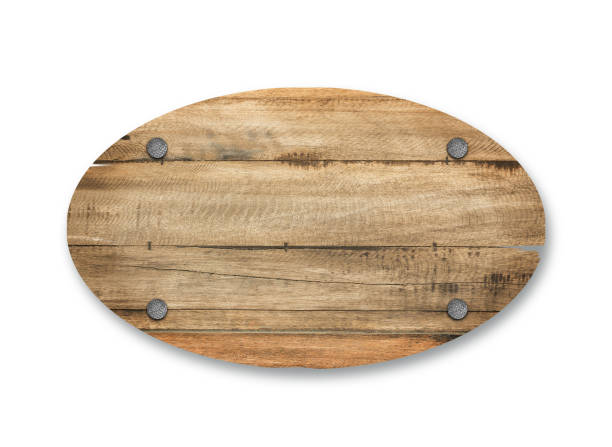 istock Wooden sign isolated on white background with clipping path. 1022317930