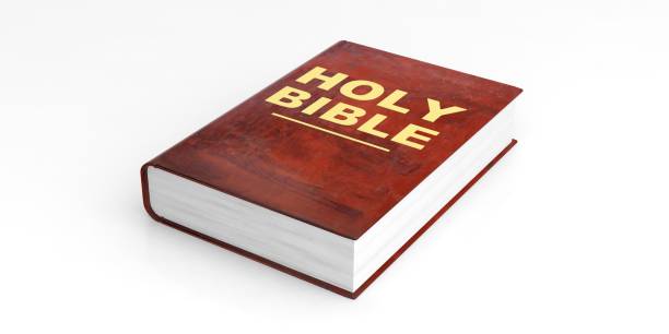 istock Holy Bible on white background. 3d illustration 1022318332
