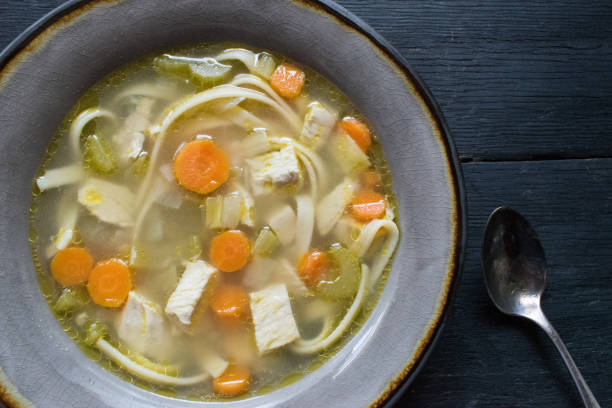 istock homemade chicken soup with vegetables 1022325138
