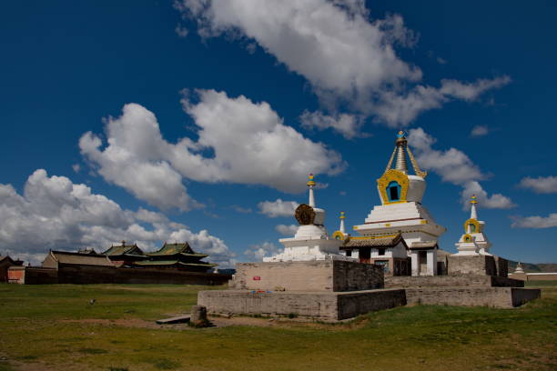 istock The architecture of the ancient Buddhist monastery 1022328340