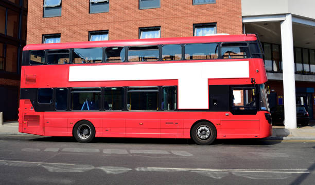istock Red bus of London 1022344774