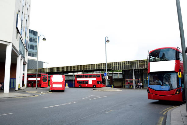 istock Red bus of London 1022344950