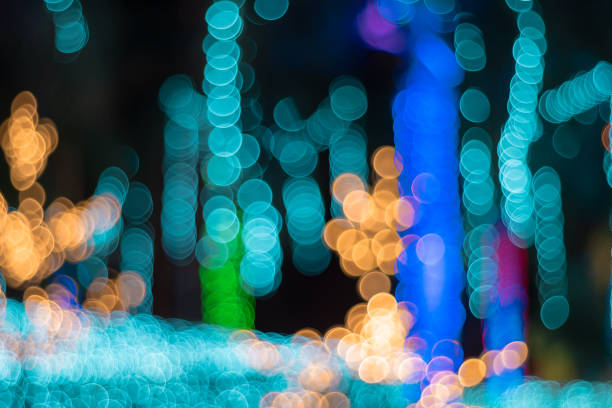 istock Abstract circular bokeh of light blurred 1022356872