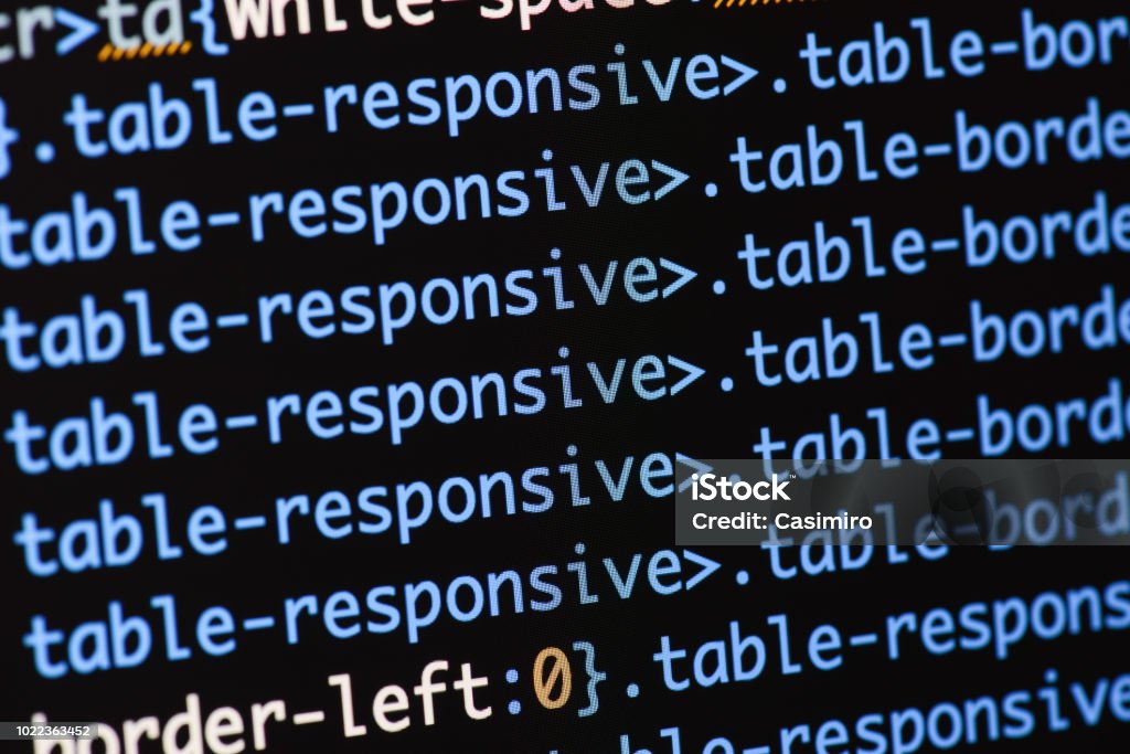 Real Css Code Developing Screen Programing Workflow Abstract Algorithm ...