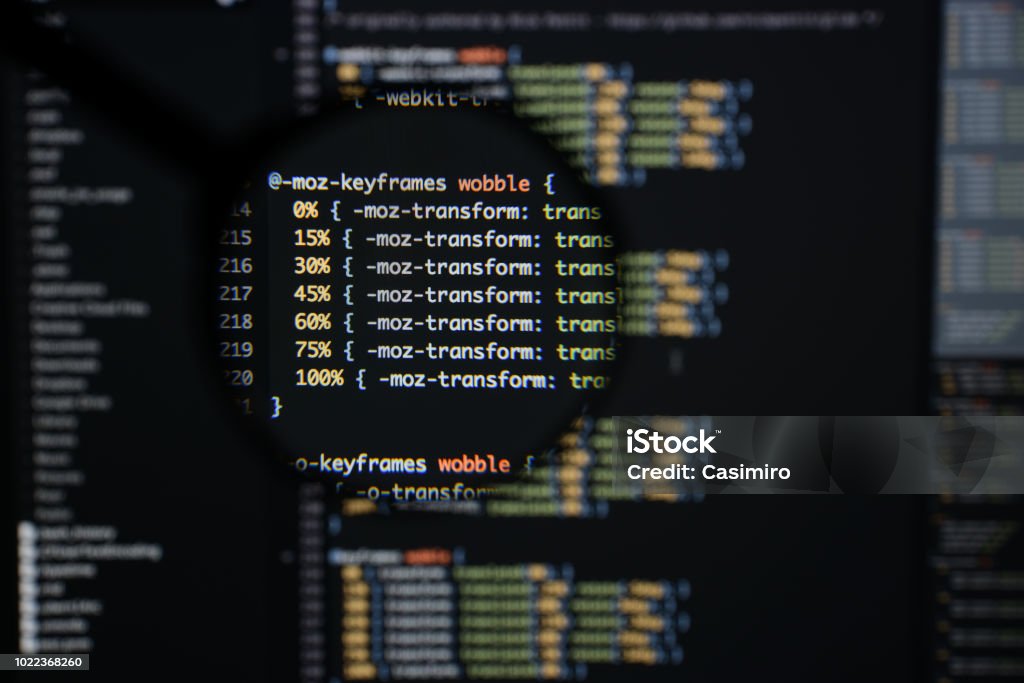 Real Css Code Developing Screen Programing Workflow Abstract Algorithm ...