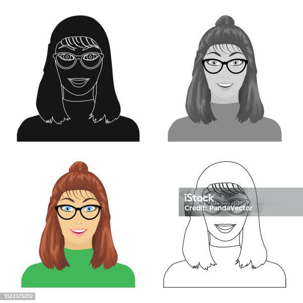 The Girls Face Is Wearing Glasses Face And Appearance Single Icon In Cartoon Style Vector Symbol Stock Illustration Web Stock Illustration - Download Image Now - iStock The Girls Face Is Wearing Glasses Face And Appearance Single Icon In Cartoon Style Vector Symbol Stock Illustration Web Stock Illustration - Download Image Now - iStock