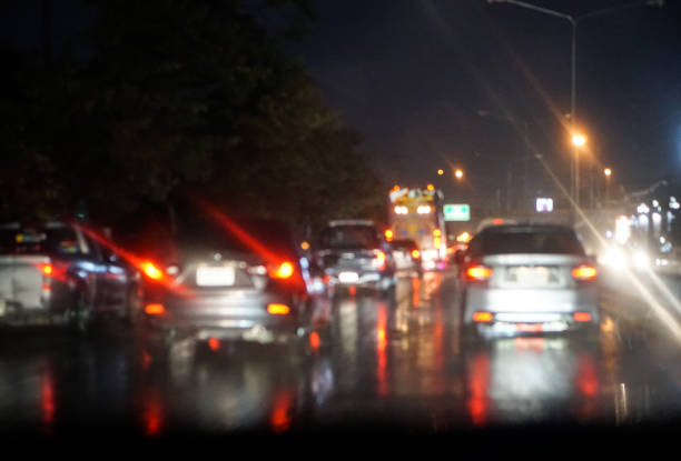 istock blur traffic on road lights dark background 1022386390
