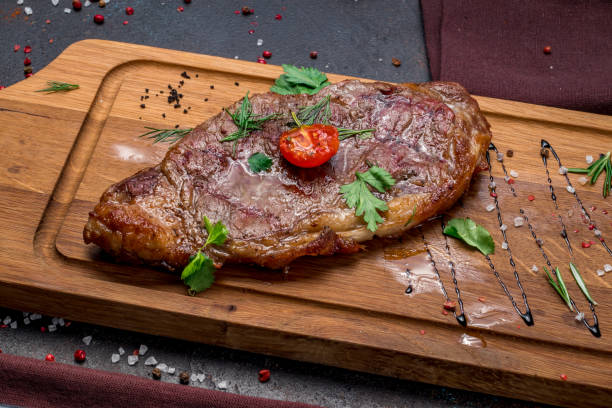 istock juicy Striploin Steak 1022413258