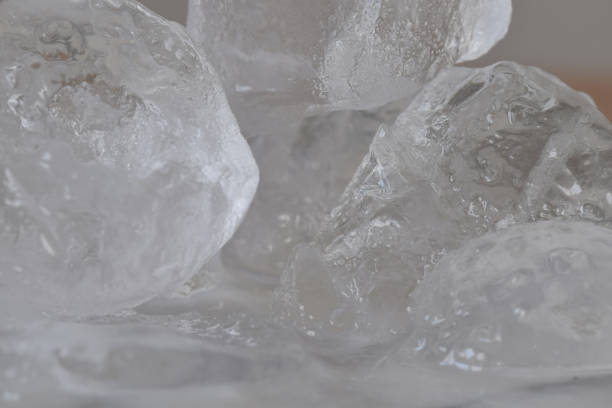 istock Macro image of melting ice 1022414008