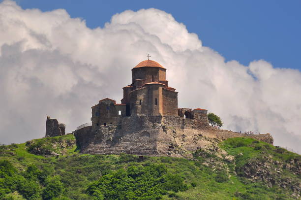 istock Jvari Monastery (sixth century) near Tbilisi, Mtskheta, Georgia 1022420296