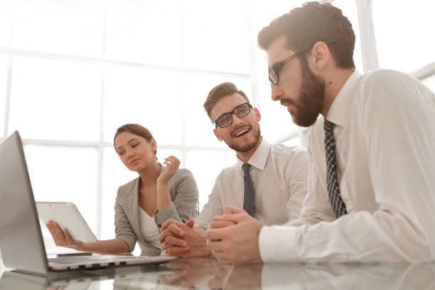 istock Business people working in conference room 1022447612