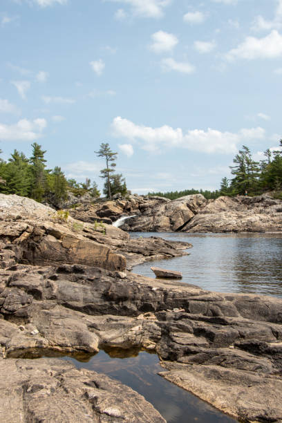 istock Summer at Moon River Falls on Georgian Bay 1022450258