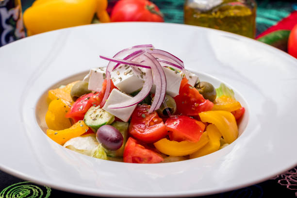 istock Greek salad with feta 1022452986