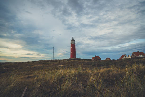 Texel Lighthouse - The Netherlands stock photo