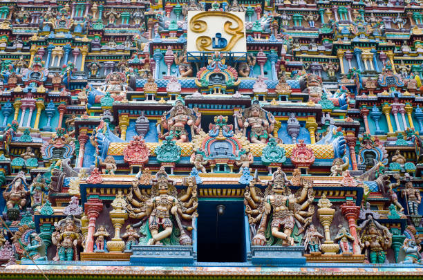 istock Meenakshi Temple in Madurai, India 1022476752